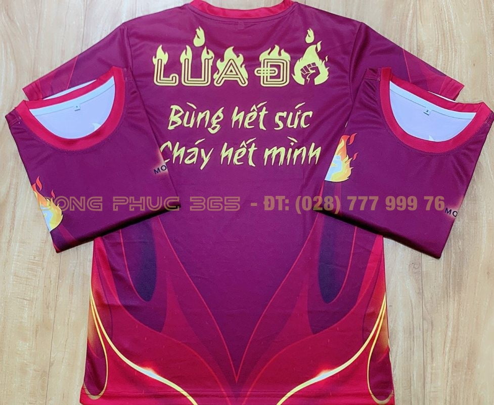 dong phuc teambuildong lau do 1
