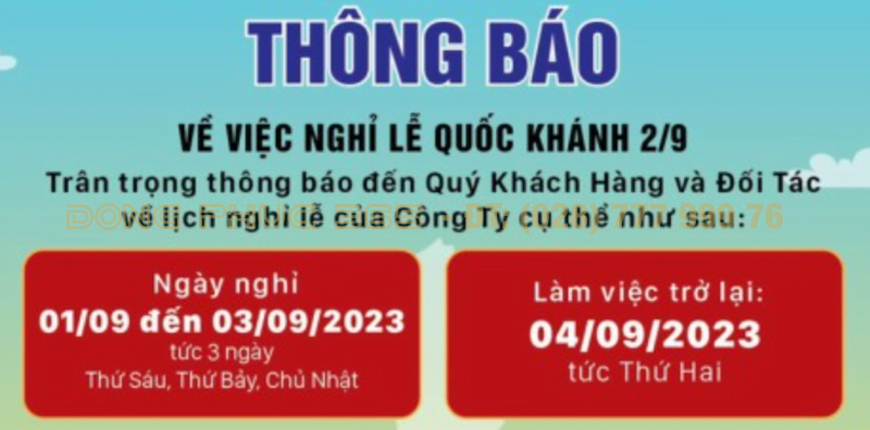 Thông báo nghỉ lễ 2/9/2023 4 thong bao nghi le