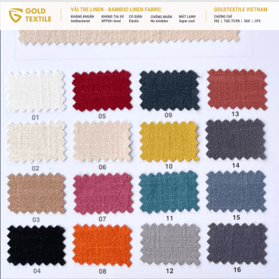 VAI TRE LINEN BAMBOO LINEN FABRIC 1