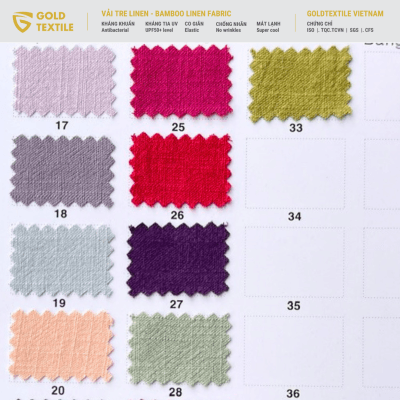 VAI TRE LINEN BAMBOO LINEN FABRIC 2