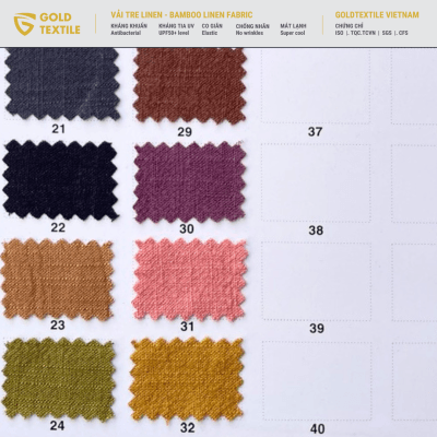 VAI TRE LINEN BAMBOO LINEN FABRIC 3
