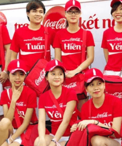 May Áo Thun Quảng Cáo – Sắc Xanh Da Trời Cuốn Hút Từ Đồng Phục 365 15 16 Dong Phuc Quang Cao 1