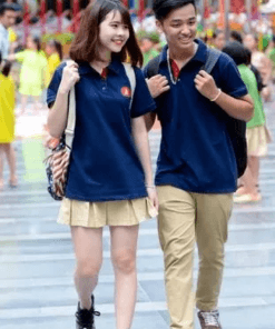 May Đồng Phục Học Sinh Nam Nữ Màu Đen Be phong cách Hàn Đồng Phục 365 11 5 Vay hoc sinh dong phuc 5