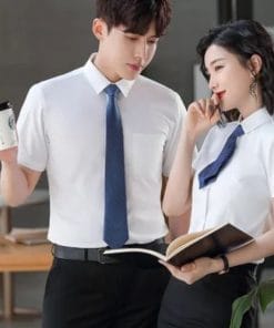 Đồng Phục Công Sở Sơ Mi Màu Xanh Nhạt Thiết Kế Chuyên Nghiệp từ Đồng Phục 365 18 Đồng Phục Công Sở: Thiết Kế Chuyên Nghiệp từ Đồng Phục 365 - 9