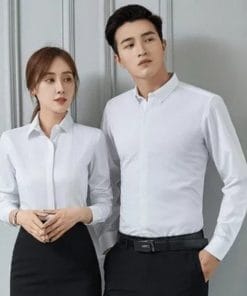 Đồng Phục Công Sở Sơ Mi Màu Xanh Nhạt Thiết Kế Chuyên Nghiệp từ Đồng Phục 365 16 Đồng Phục Công Sở: Thiết Kế Chuyên Nghiệp từ Đồng Phục 365 -10