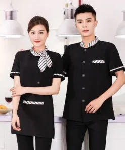 Đồng Phục Nhà Hàng Màu Vàng – Thiết Kế Sáng Tạo, Chất Lượng Cao Cấp Cho Doanh Nghiệp Lớn 11 22 Dong Phuc Nha Hang 3