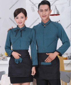Áo sơ mi nhà hàng: thường được thiết kế riêng theo tiêu chuẩn nhà hàng. 2