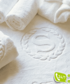 Khăn Trắng In Logo – Quà Tặng Sang Trọng, Chuyên Nghiệp Từ Đồng Phục 365 11 31 khan tam khach san in theu logo5