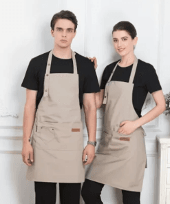 Tạp Dề Màu Nâu - Đồng Phục Chuyên Nghiệp, Sang Trọng, Chất Liệu Cao Cấp Từ Đồng Phục 365 8 32 Tap de dong phuc Gia tri phu thuoc vao loai vai va in an dat so luong lon cho nganh nha hang khach san 3