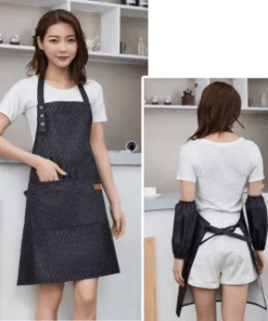 Tạp Dề Màu Nâu - Đồng Phục Chuyên Nghiệp, Sang Trọng, Chất Liệu Cao Cấp Từ Đồng Phục 365 9 32 Tap de dong phuc Gia tri phu thuoc vao loai vai va in an dat so luong lon cho nganh nha hang khach san 4