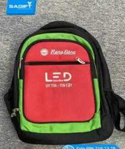 Balo Màu Đỏ In Thương Hiệu – Món Quà Quảng Bá Thương Hiệu Hiệu Quả 12 38 Ba lo in logo San pham qua tang tien ich thuong duoc dat hang so luong lon 3