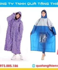 In Áo Mưa Theo Yêu Cầu Màu Đỏ – Thiết Kế Đẹp, Giá Tốt 12 44 ao mua quang cao 5