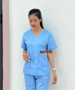 Đồng Phục Y Tế Màu Xanh Rêu Chất Lượng Cao, Thiết Kế Đẹp Mắt Cho Bệnh Viện Và Phòng Khám 8 46 Dong Phuc Y Te 3