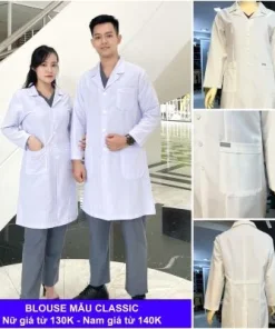 Áo Blouse Đồng Phục Bác Sĩ – Chất Lượng Cao, Thiết Kế Đẹp, Phù Hợp Cho Các Bệnh Viện và Phòng Khám 8 47 Ao blouse bac si Gia tri cao yeu cau ve tieu chuan chat luong vai 4